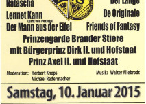 Karnevalssitzung der Fan-IG