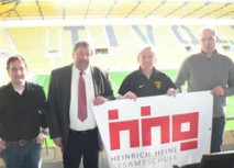 Alemannia und Heinrich-Heine-Gesamtschule gehen Kooperation ein