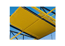 Gelbe Haut für das Tivoli-Dach