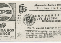 Vorverkauf zum Testspiel gegen Bochum