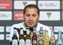 Pressekonferenz vor Düsseldorf