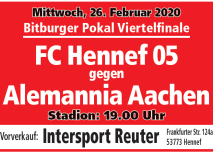 Vorverkauf Homberg + Hennef