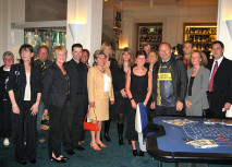 Geschäftsstelle zu Besuch im Casino