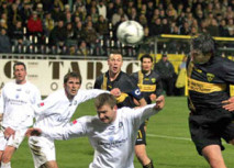 Ein Kopfballtor mit Ansage