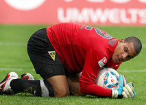 Waterman hält den Punkt fest