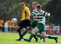 Alemannia in echter Torlaune