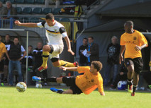 Alemannia II teilt in Homberg die Punkte