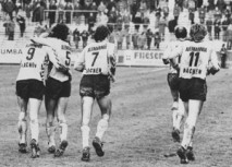 Alemannia durchbricht die Schallmauer