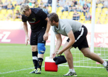 Kreuzbandriss bei Sascha Rösler