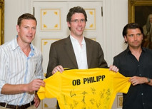 Spieler entdecken ihre Stadt