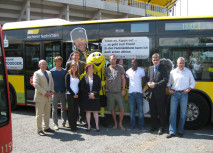 Die rote Flotte wird schwarz-gelb