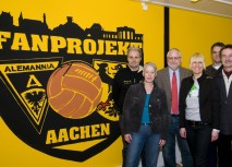 Fanprojekt findet neues Zuhause im alten Alemannia-Shop