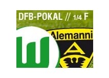 Pokalspiel in Wolfsburg am 27. Februar