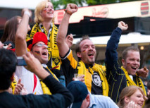 Begeisterung im Kapuzinerkarree