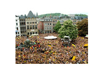 Aachen feiert seine Aufstiegshelden