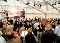 Exklusives Baustellen-Open-Air Event
