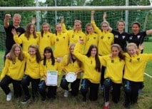 Doppelte Ehrung für Alemannia-Mädels
