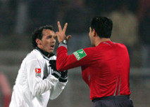 Videoanalyse und ein blaues Auge