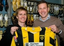 Allan Jepsen verstärkt die Alemannia