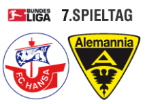 In Rostock steht die Alemannia auf dem Prüfstand