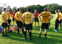 Trainingsauftakt bei Alemannia II
