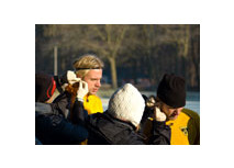 Erster Arbeitstag für Jürgen Seeberger und sein Team