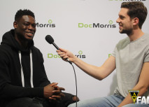 Junior Torunarigha im DocMorris-Talk