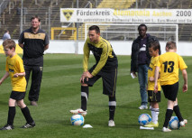 Schwitzen für den großen Traum