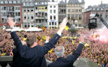 Aachen feiert seine Aufstiegshelden
