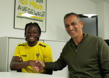 Alemannia Aachen leiht Pierre Nadjombe für ein Jahr aus
