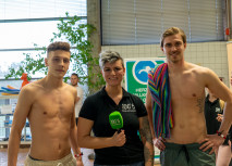 Alemannia beim Benefizschwimmen