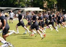 Trainingsauftakt vor über 1000 Fans 
