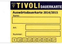 Auswärtsdauerkarte erhältlich