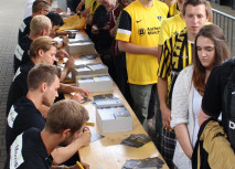 Tivoli-Kicker auf dem Alsdorfer Weihnachtsmarkt