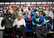 Stadionführung für die Aachener Werkstätten der Lebenshilfe