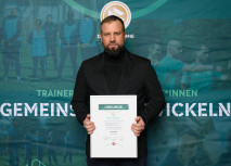 Heiner Backhaus schließt DFB Pro Lizenz erfolgreich ab