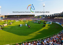 Parken während des CHIO