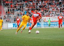 Knappe Testspielniederlage in Halle