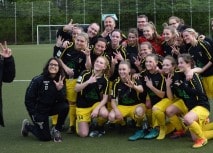 Frauen feiern Kantersieg