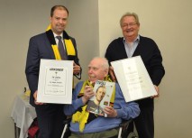 Dr. Edgar Cremer für 75-jährige Mitgliedschaft geehrt