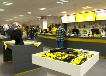 Neuer Fanshop in der City