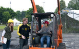 Exklusives Baustellen-Open-Air Event