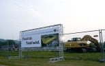 Exklusives Baustellen-Open-Air Event