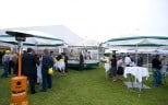 Exklusives Baustellen-Open-Air Event