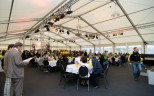 Exklusives Baustellen-Open-Air Event