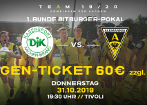 Pokalderby für Kurzentschlossene