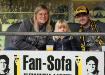 Auf dem Fansofa gegen Ingolstadt