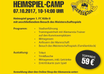 Fußballakademie bietet Heimspiel-Camp an