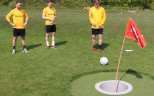 Fußballgolf am Indemann