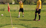 Fußballgolf am Indemann